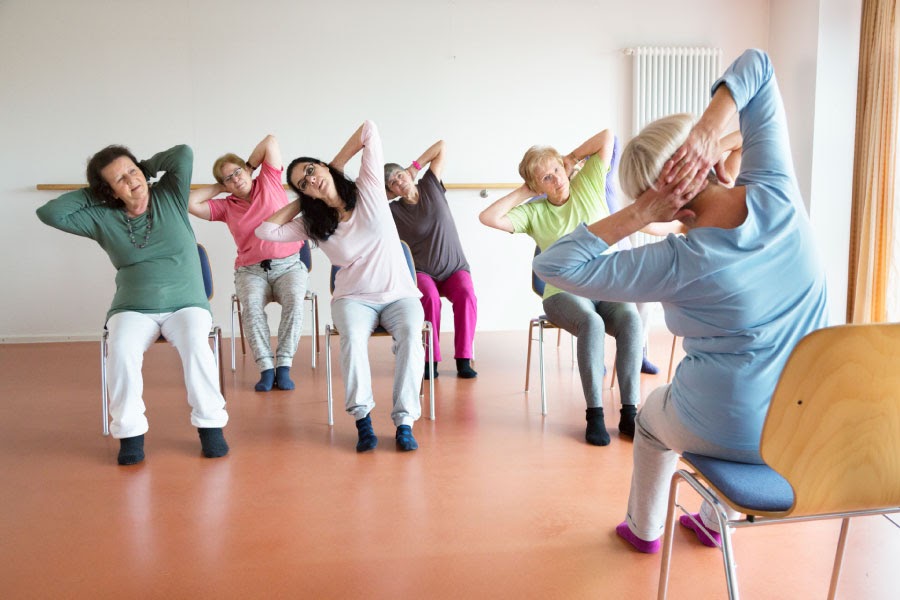 Chair Yoga for Seniors to improve Flexibility